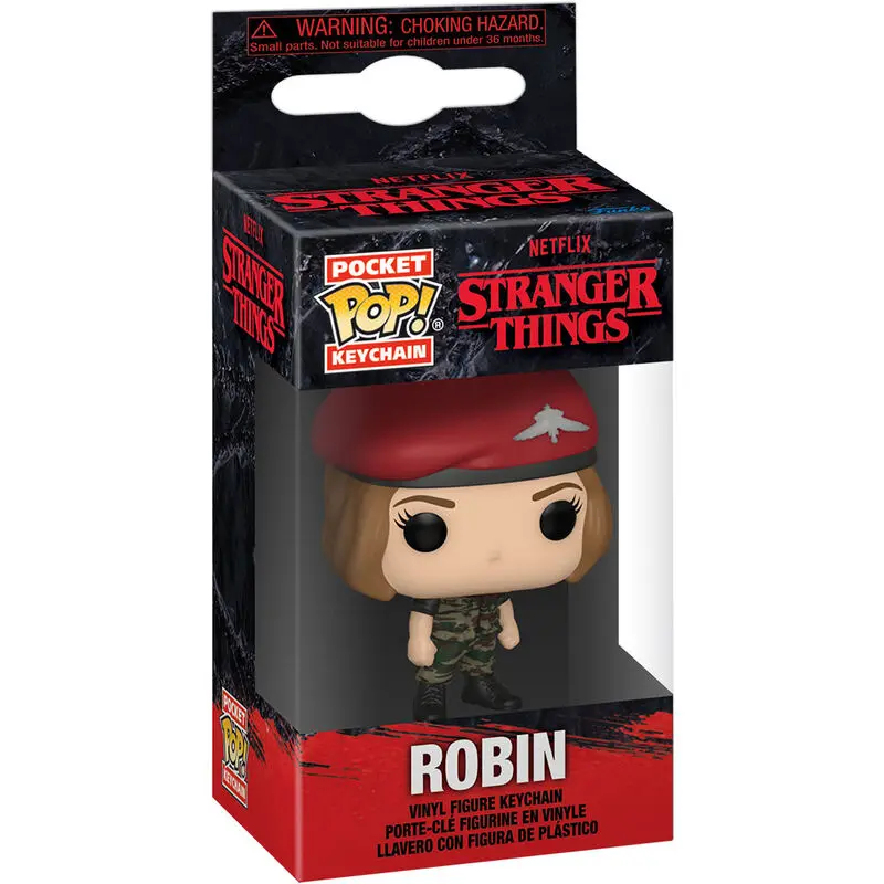 Pocket POP Keychain Stranger Things Hunter Robin termékfotó