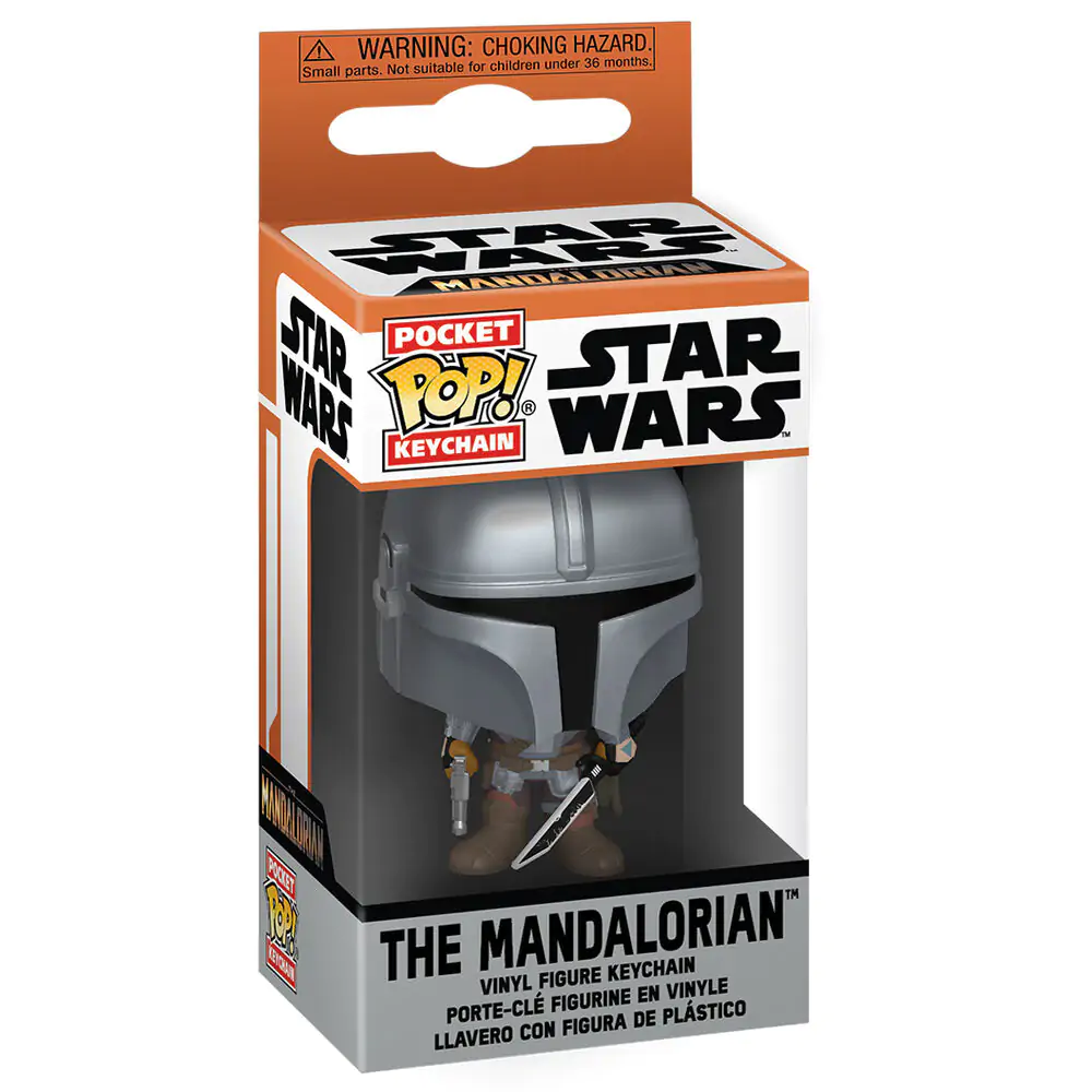 Pocket POP Schlüsselanhänger Star Wars Mandalorian 9 The Mandalorian termékfotó