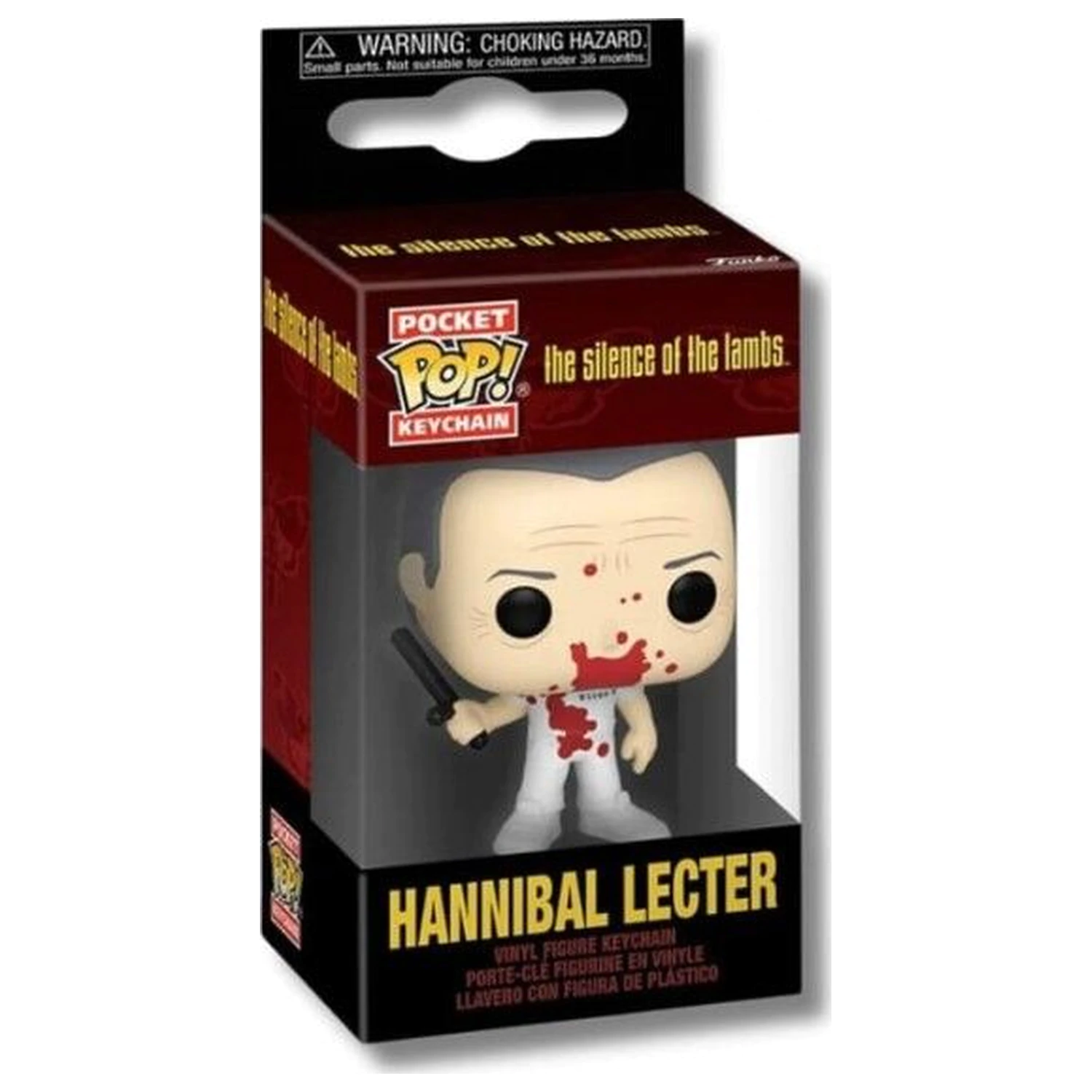 Pocket Funko POP kulcstartó The Silence of the Lambs Hannibal Lecter termékfotó