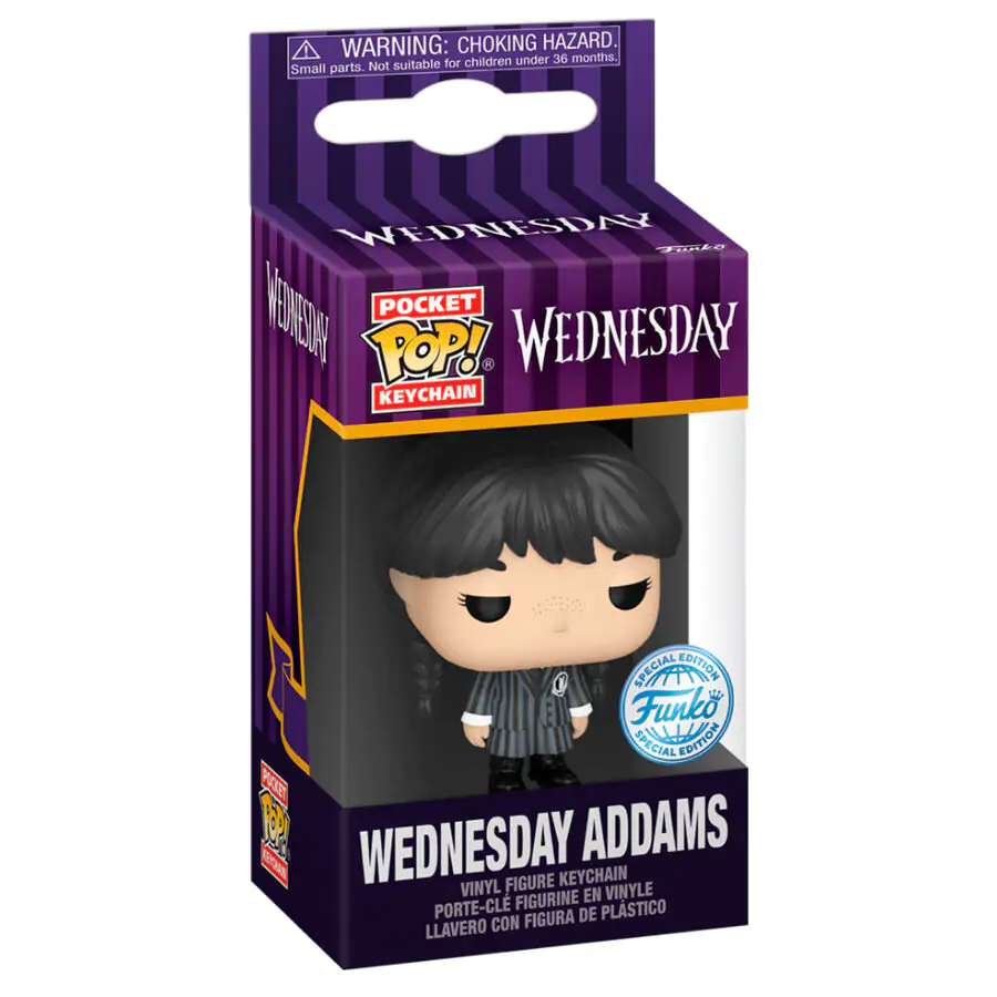 Pocket Funko POP kulcstartó Wednesday - Wednesday termékfotó