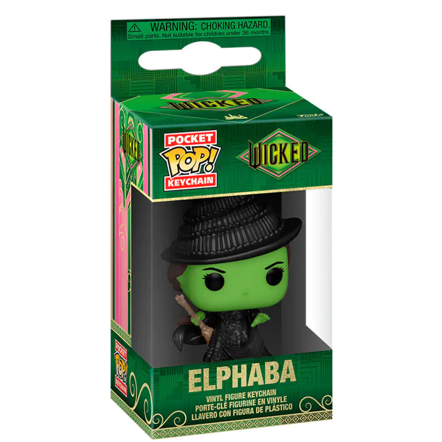 Pocket Funko POP Keychain Wicked Elphaba termékfotó