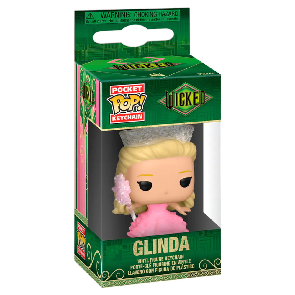 Pocket Funko POP keychain Wicked Glinda termékfotó