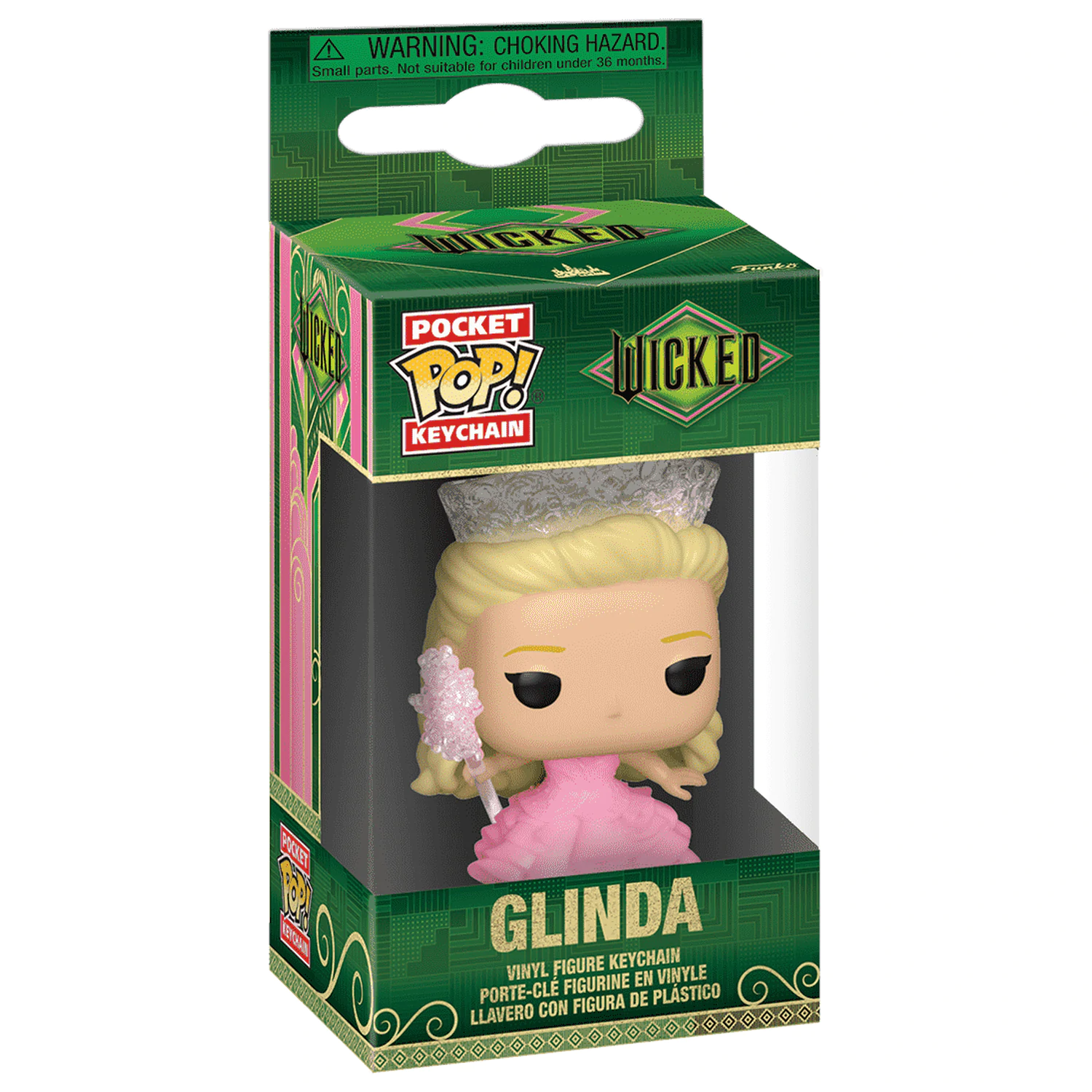 Pocket Funko POP kulcstartó Wicked Glinda termékfotó