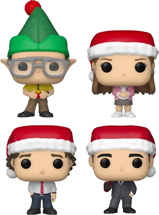 Pocket Funko POP The Office Tree Holiday 4 db-os figura csomag termékfotó