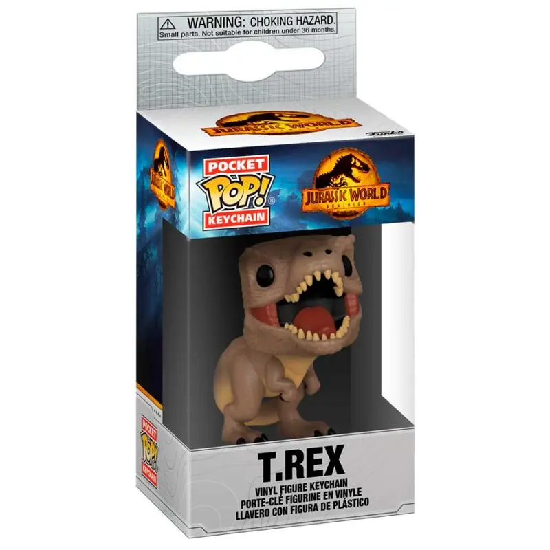 Funko Pocket POP Jurassic World 3 T-Rex kulcstartó termékfotó