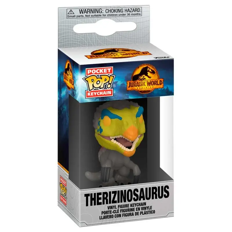 Pocket POP Schlüsselanhänger Jurassic World 3 Therizinosaurus termékfotó