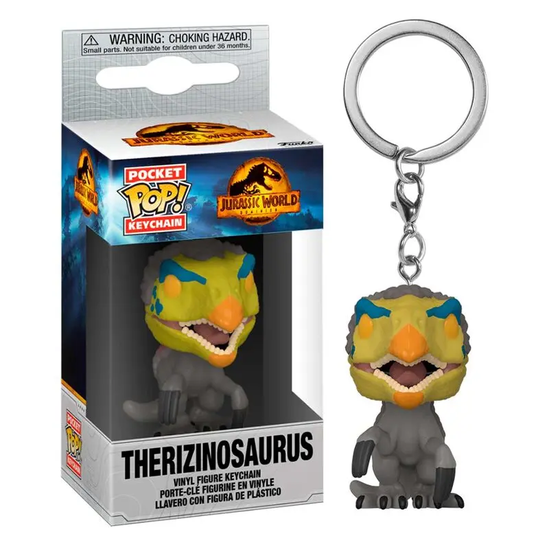 Pocket POP Schlüsselanhänger Jurassic World 3 Therizinosaurus termékfotó