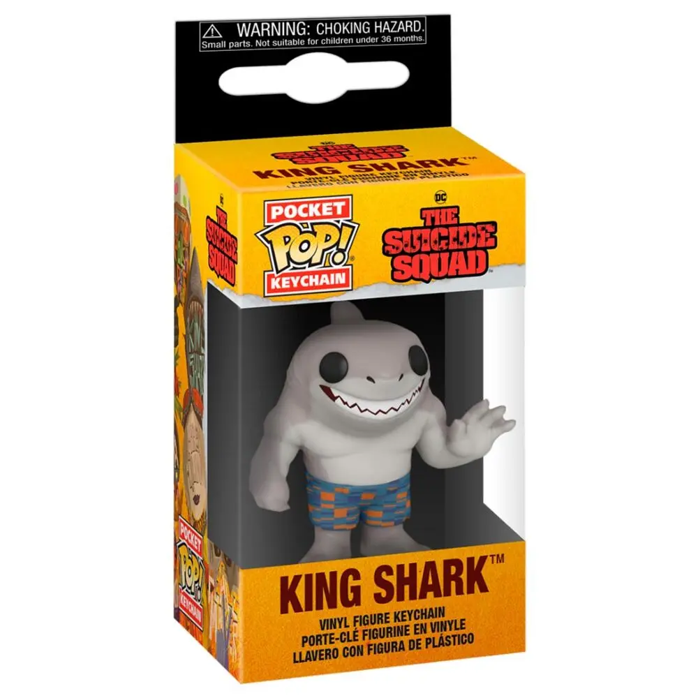 Funko Pocket POP kulcstartó DC The Suicide Squad King Shark termékfotó