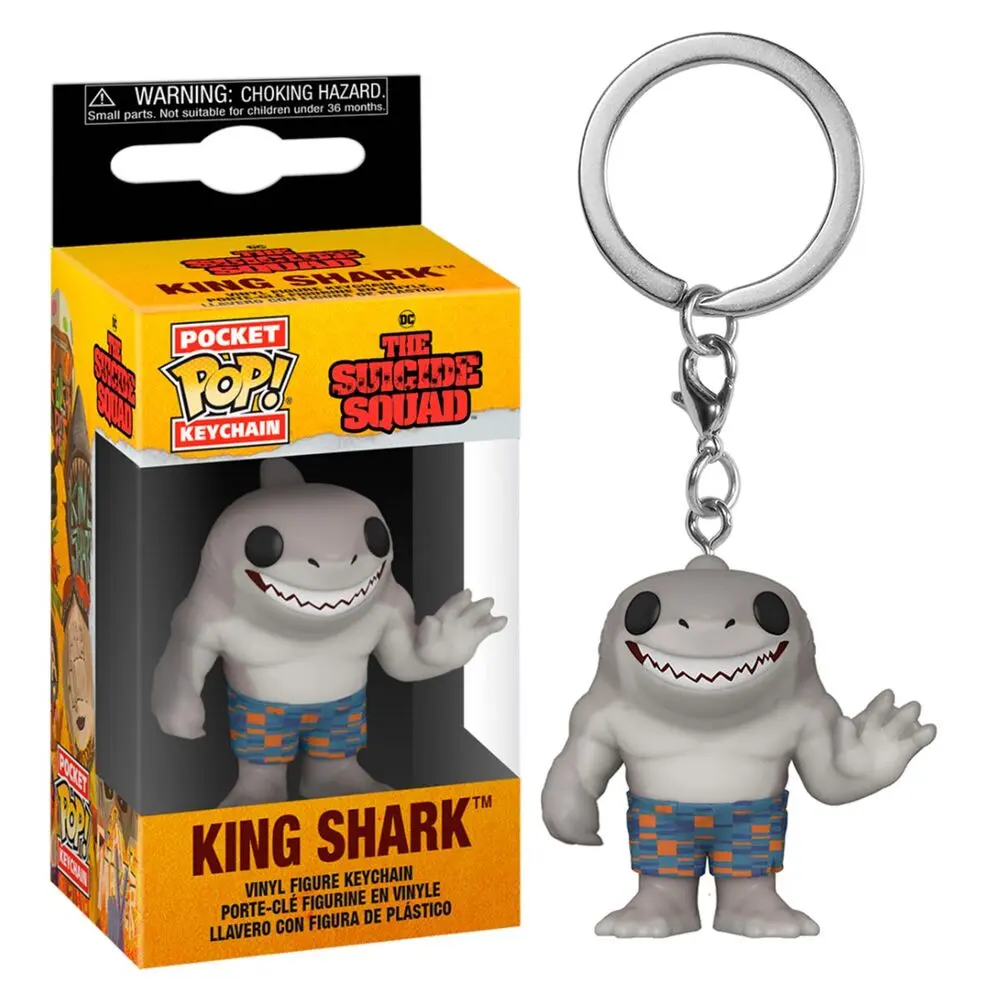 Funko Pocket POP kulcstartó DC The Suicide Squad King Shark termékfotó