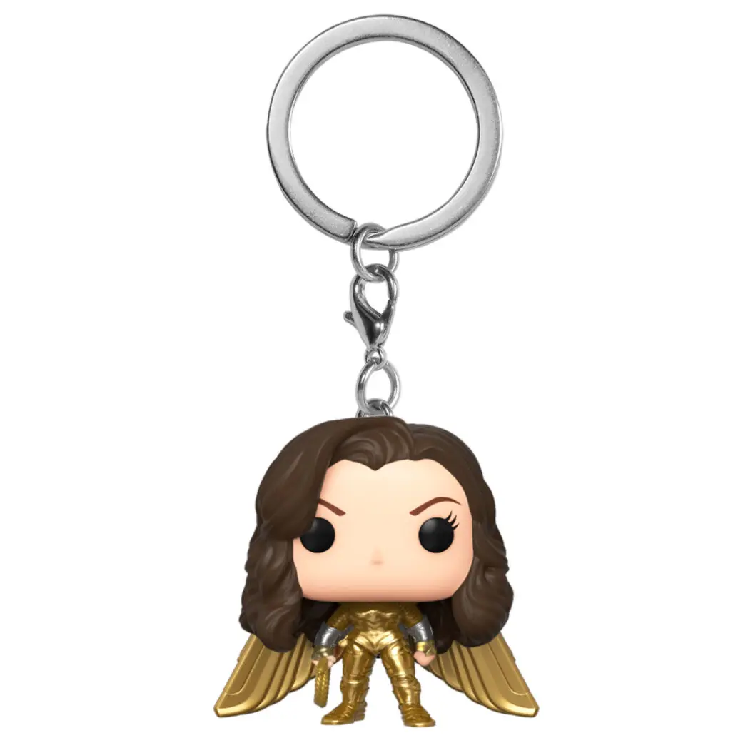 Funko Pocket POP kulcstartó DC Wonder Woman 1984 Wonder Woman Sisak Nélküli Arany Szárny termékfotó