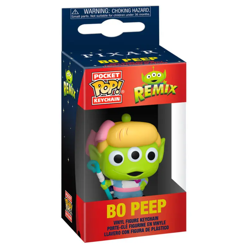 Funko Pocket POP kulcstartó Disney Pixar Alien Remix Bo Peep termékfotó
