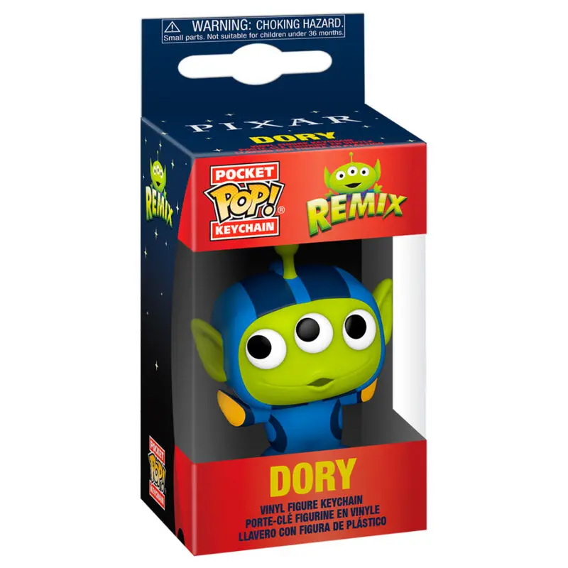 Funko Pocket POP kulcstartó Disney Pixar Alien Remix Dory termékfotó