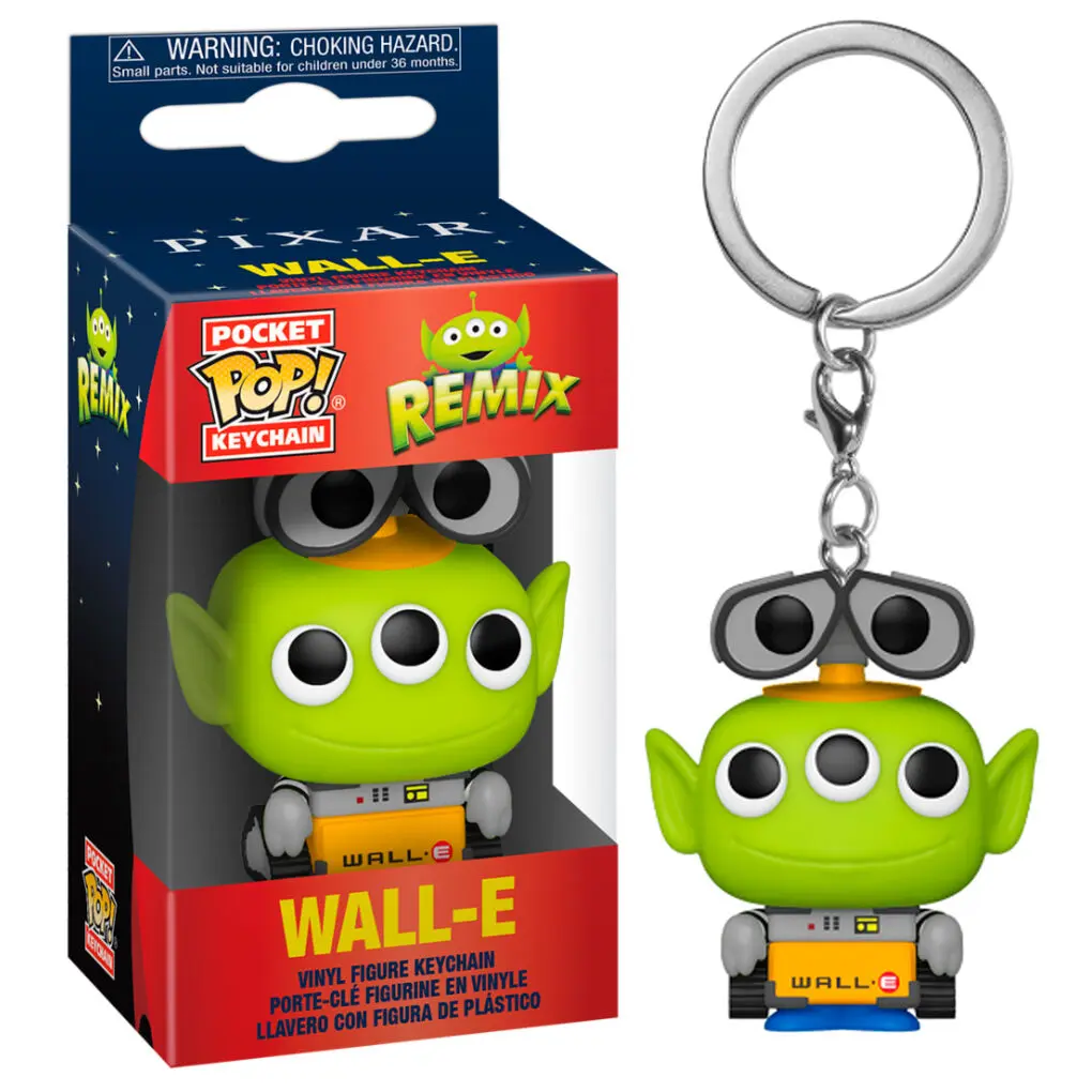 Funko Pocket POP kulcstartó Disney Pixar Alien Remix Wall-E termékfotó