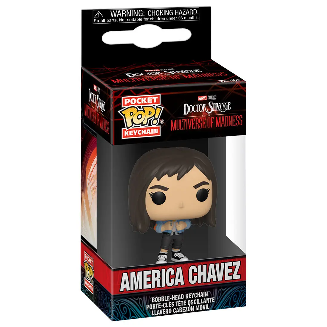 Funko Pocket POP kulcstartó Doctor Strange Multiverse of Madness America Chavez termékfotó