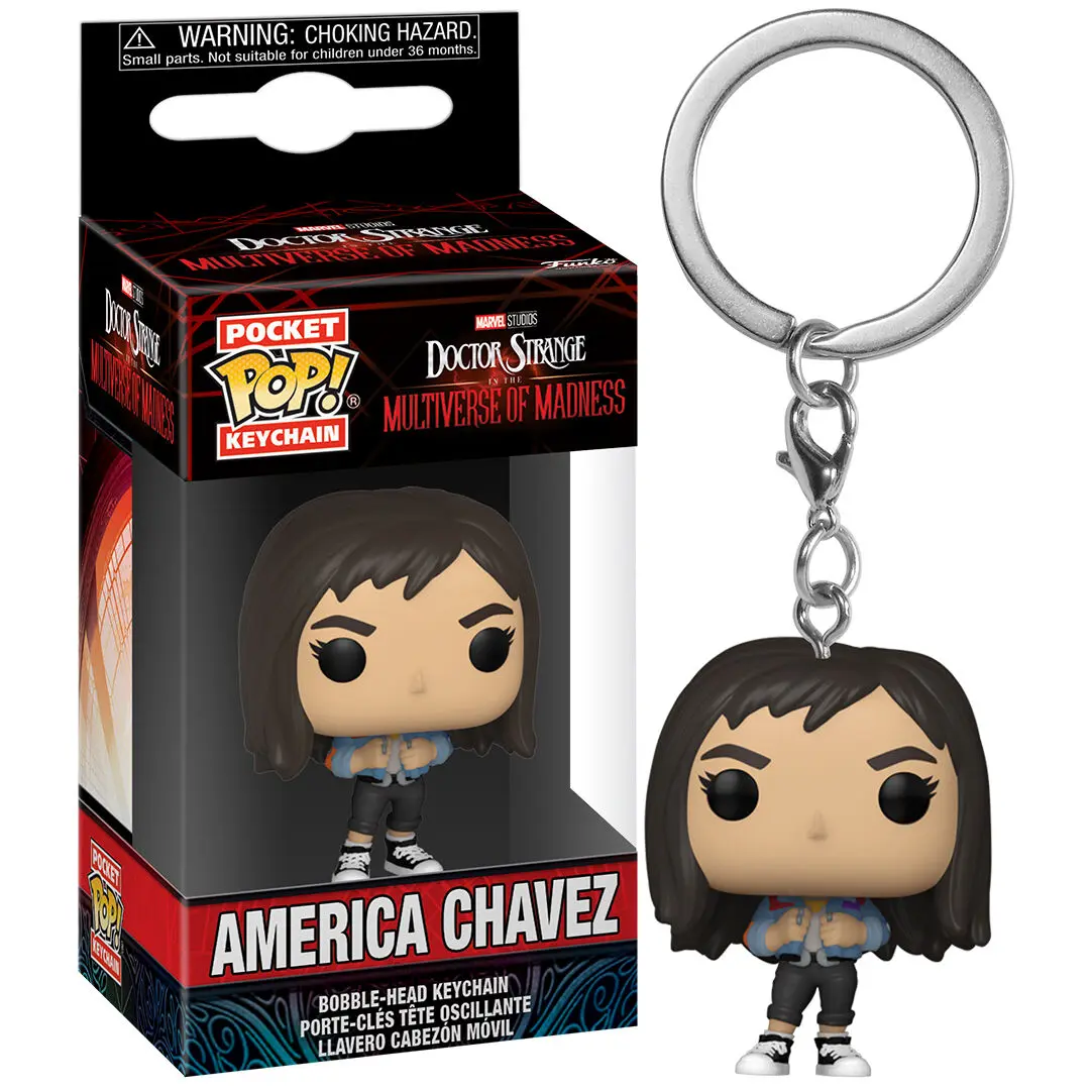 Funko Pocket POP kulcstartó Doctor Strange Multiverse of Madness America Chavez termékfotó