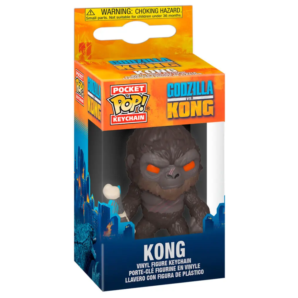 Funko Pocket POP kulcstartó Godzilla Vs Kong - Kong with Axe termékfotó