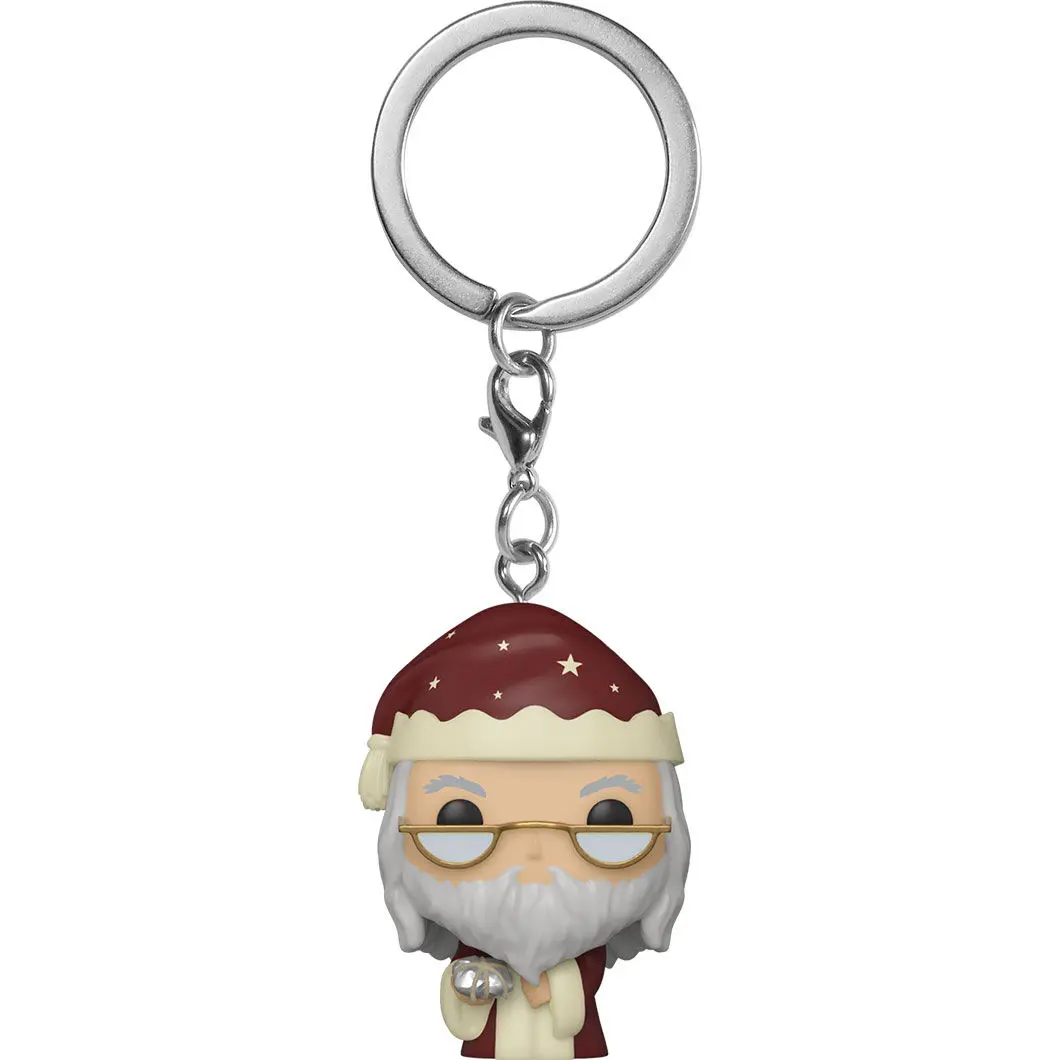 Funko Pocket POP kulcstartó Harry Potter Holiday Dumbledore termékfotó