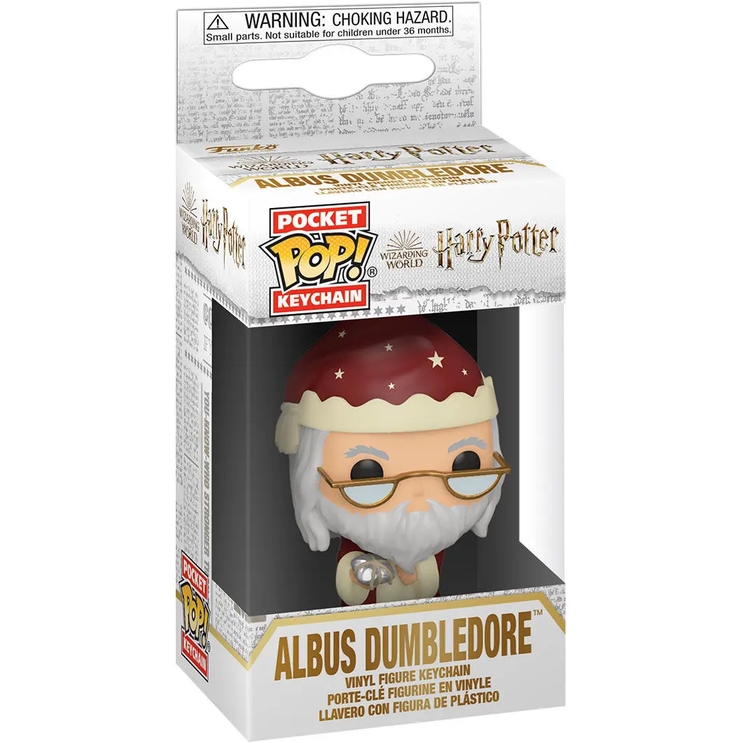 Funko Pocket POP kulcstartó Harry Potter Holiday Dumbledore termékfotó