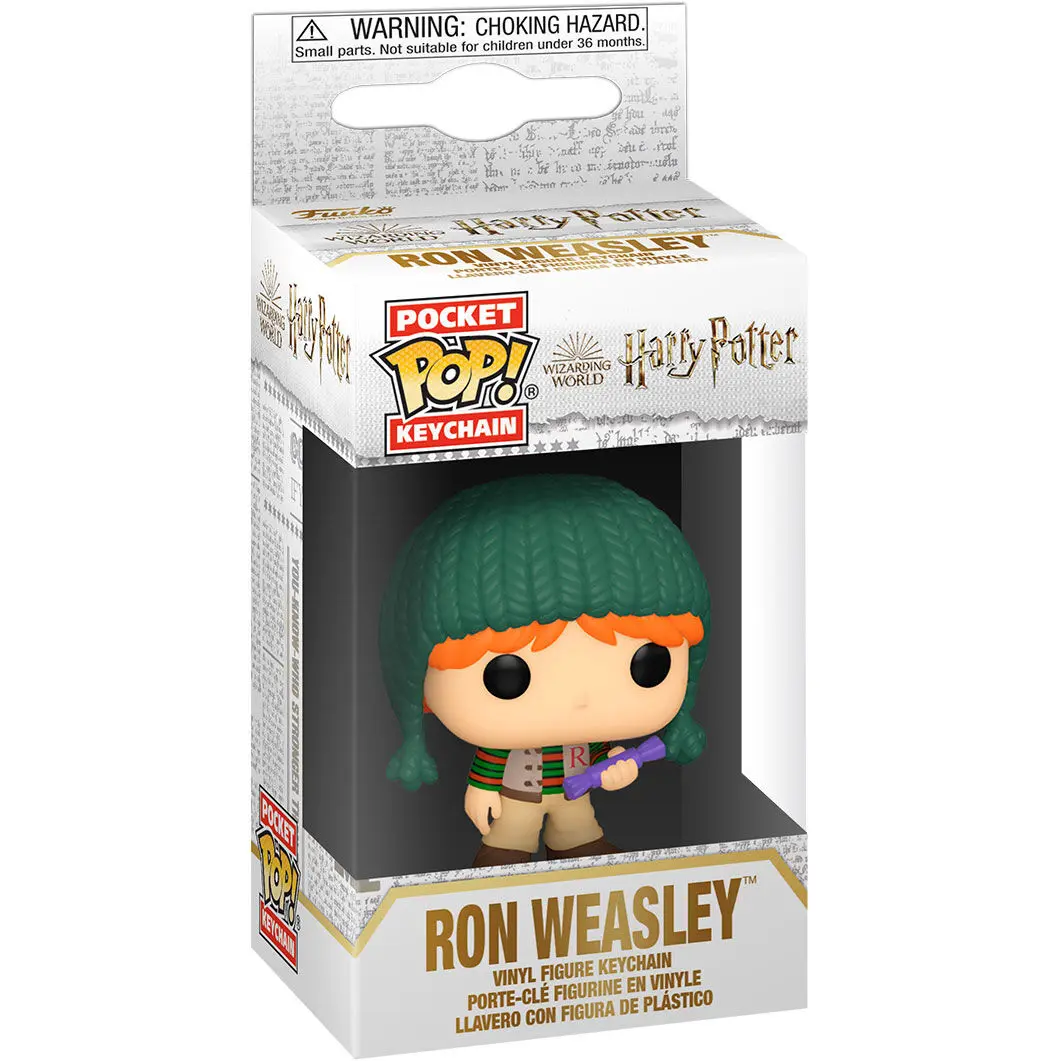 Funko Pocket POP kulcstartó Harry Potter Holiday Ron termékfotó