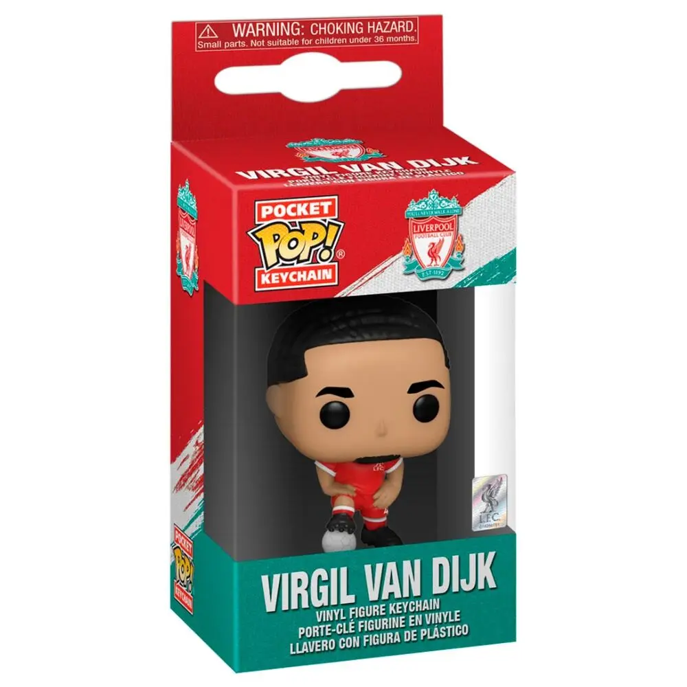 Funko Pocket POP kulcstartó Liverpool Virgil van Dijk termékfotó