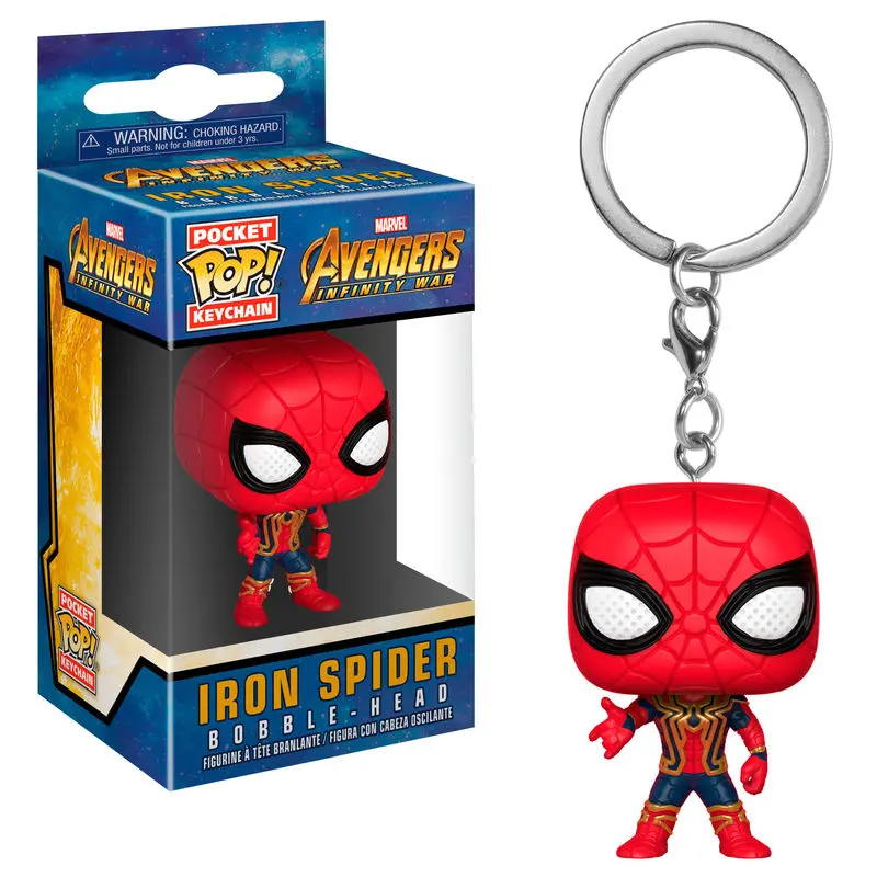 Funko Pocket POP kulcstartó Marvel Bosszúállók Infinity War Iron Spider termékfotó