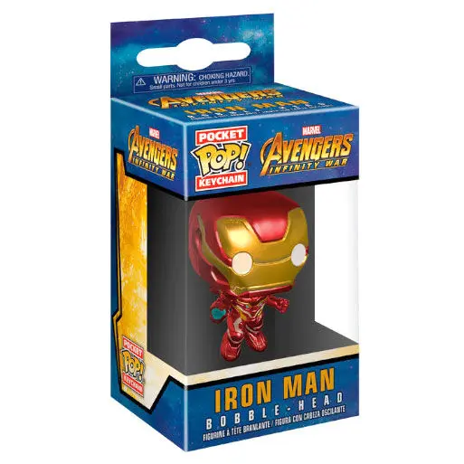 Funko Pocket POP kulcstartó Marvel Bosszúállók Infinity War Iron Man termékfotó