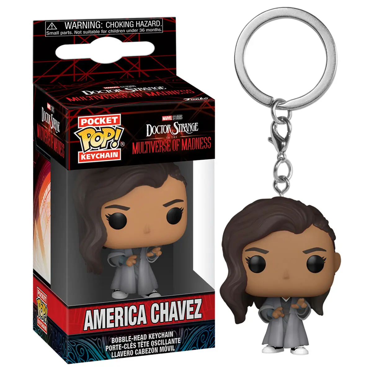 Pocket POP Keychain Marvel Doctor Strange America Chavez termékfotó