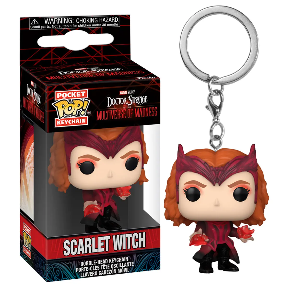 Funko Pocket POP kulcstartó Marvel Doctor Strange Scarlet Witch termékfotó