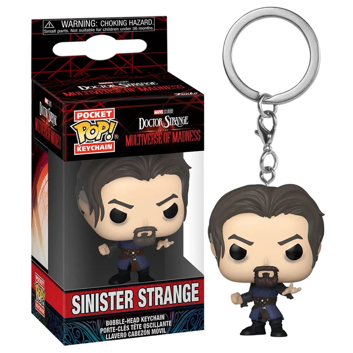 Funko Pocket POP kulcstartó Marvel Doctor Strange Siniester Strange termékfotó