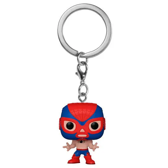 Funko Pocket POP kulcstartó Marvel Luchadores Spider-man El Aracno termékfotó