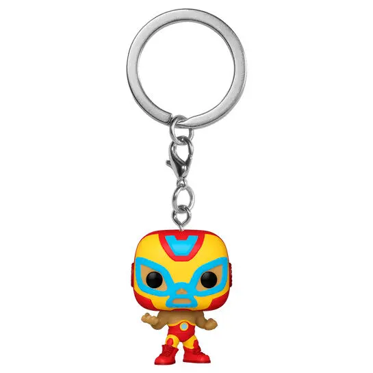 Funko Pocket POP kulcstartó Marvel Luchadores Iron Man El Heroe Invicto termékfotó