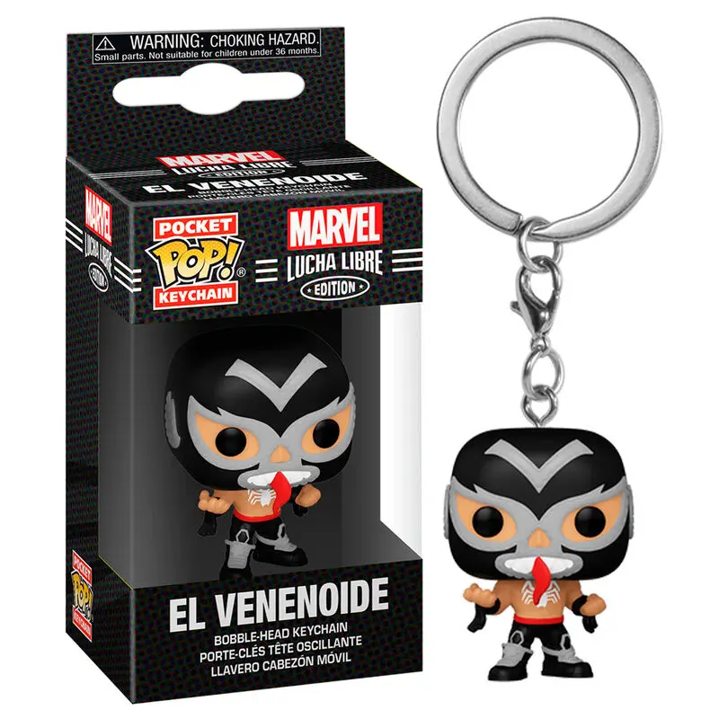 Funko Pocket POP kulcstartó Marvel Luchadores Venom El Venenoide termékfotó