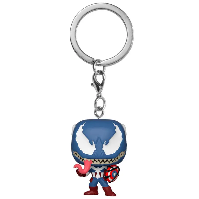 Funko Pocket POP kulcstartó Marvel venomized Captain America termékfotó