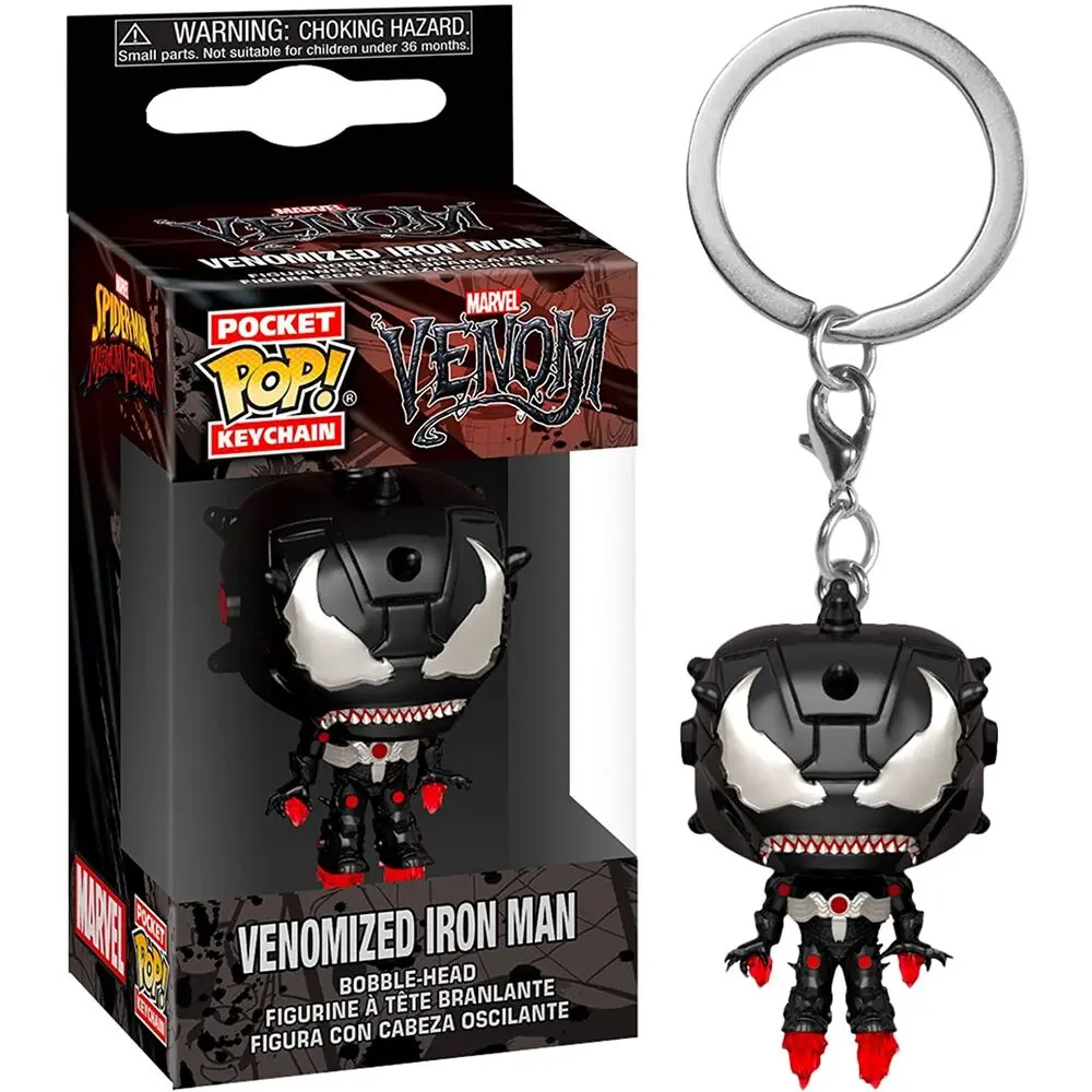 Funko Pocket POP kulcstartó Marvel venomized Iron Man termékfotó