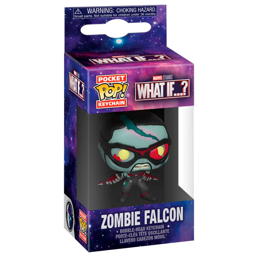 Funko Pocket POP kulcstartó Marvel What If Zombie Falcon termékfotó
