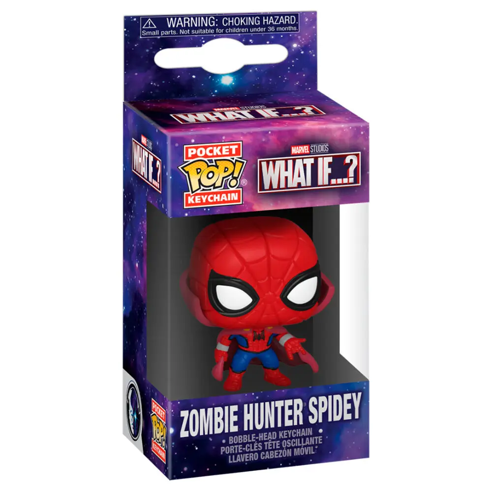 Funko Pocket POP kulcstartó Marvel What If Zombie Pókember termékfotó