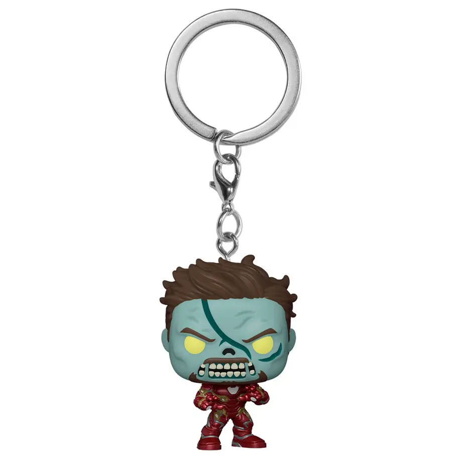 Marvel What If...? Pocket POP! Vinyl Keychains 4 cm Zombie Iron Man Display (12) termékfotó