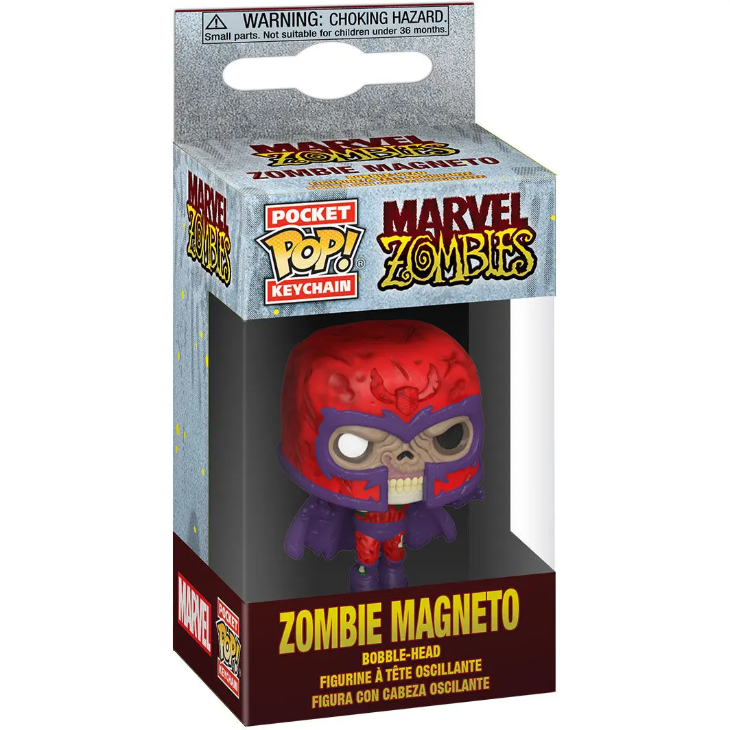 Funko Pocket POP kulcstartó Marvel Zombies Magneto termékfotó