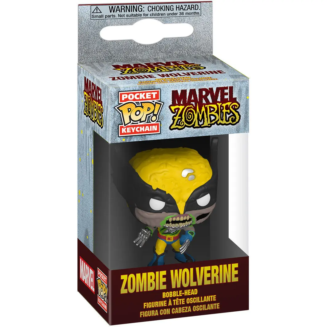 Funko Pocket POP kulcstartó Marvel Zombies Wolverine termékfotó