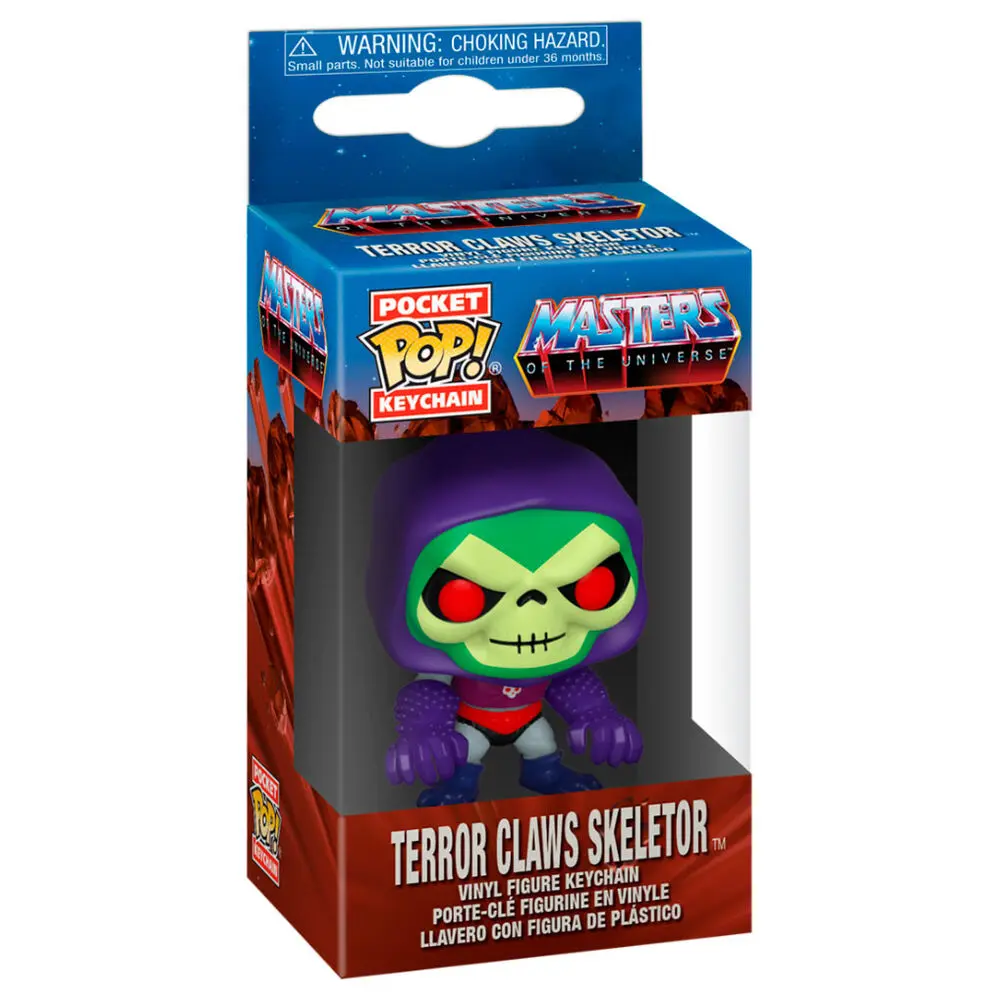 Funko Pocket POP kulcstartó Masters of the Universe Skeletor with Terror Claws termékfotó
