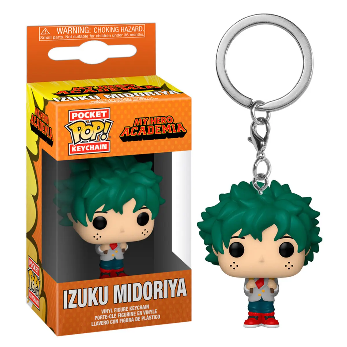 Funko Pocket POP kulcstartó My Hero Academia Deku in School Uniform termékfotó