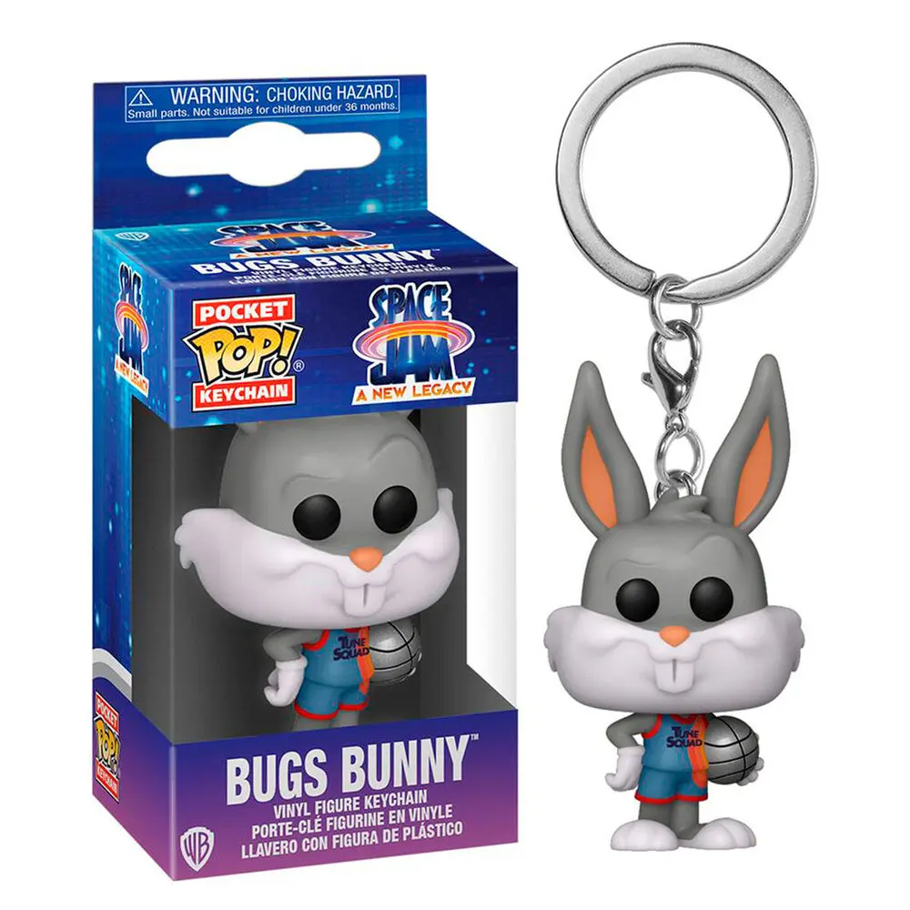 Funko Pocket POP kulcstartó Space Jam 2 Bugs Bunny termékfotó