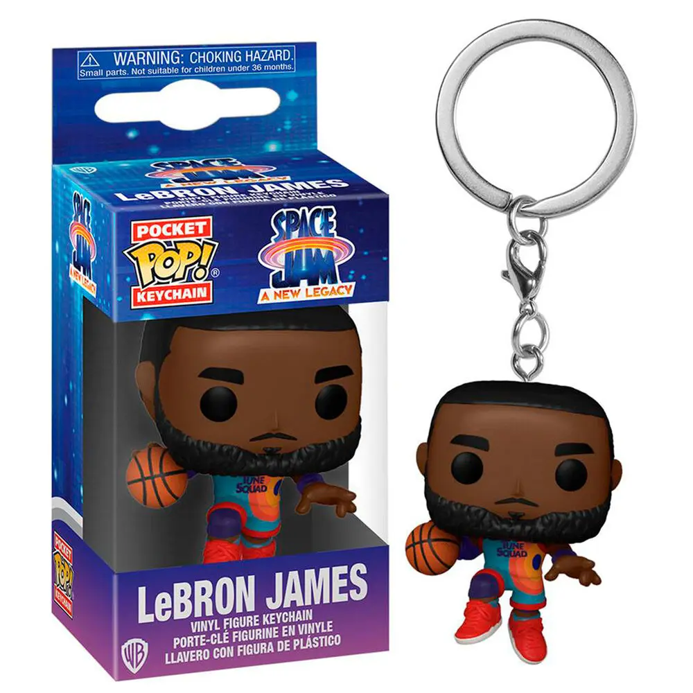 Funko Pocket POP kulcstartó Space Jam 2 LeBron James termékfotó