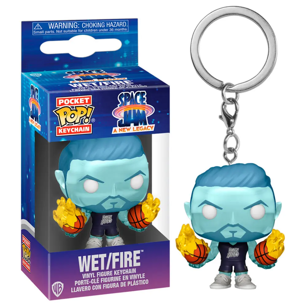 Funko Pocket POP kulcstartó Space Jam 2 Wet Fire termékfotó