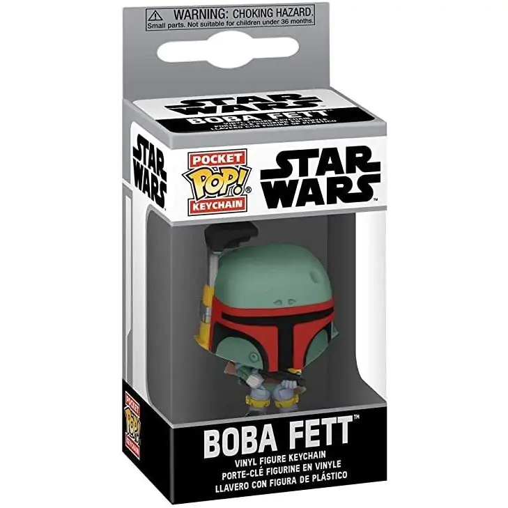 Funko Pocket POP kulcstartó Star Wars Boba Fett termékfotó