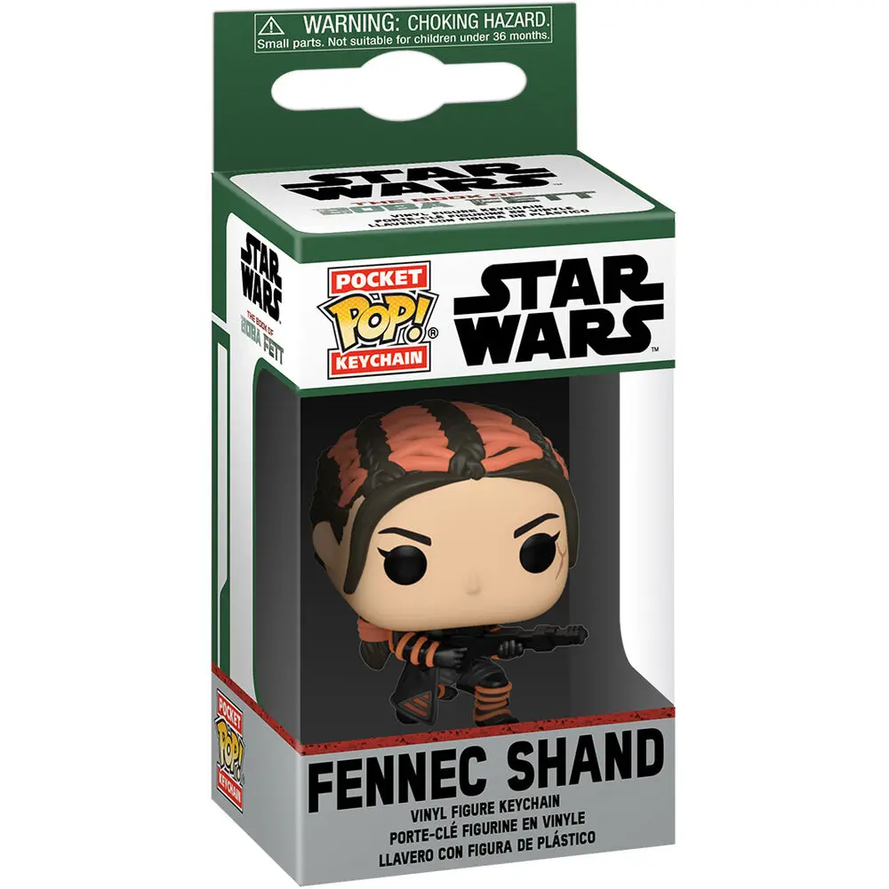 Star Wars The Book of Boba Fett Pocket POP! Vinyl Keychains 4 cm Fennec Shand Display (12) termékfotó