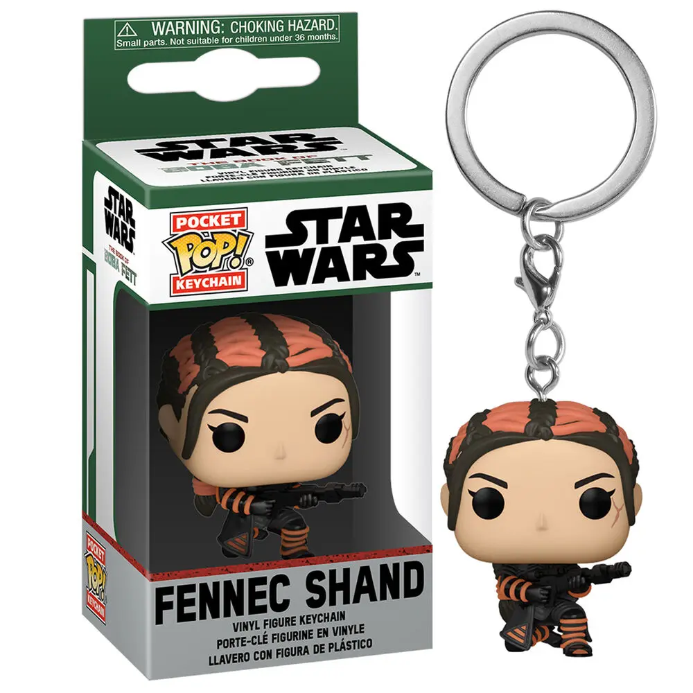 Star Wars The Book of Boba Fett Pocket POP! Vinyl Keychains 4 cm Fennec Shand Display (12) termékfotó