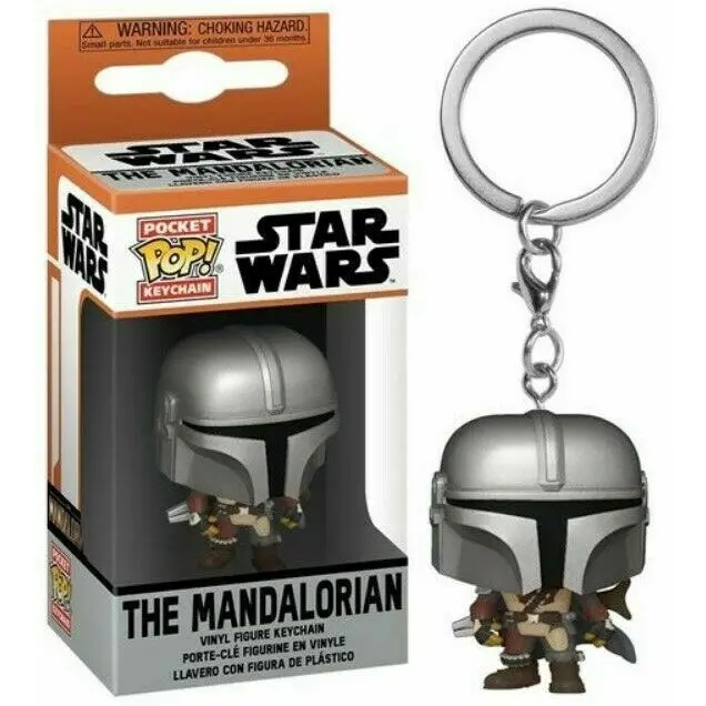 Funko Pocket POP kulcstartó Star Wars The Mandalorian - The Mandalorian termékfotó