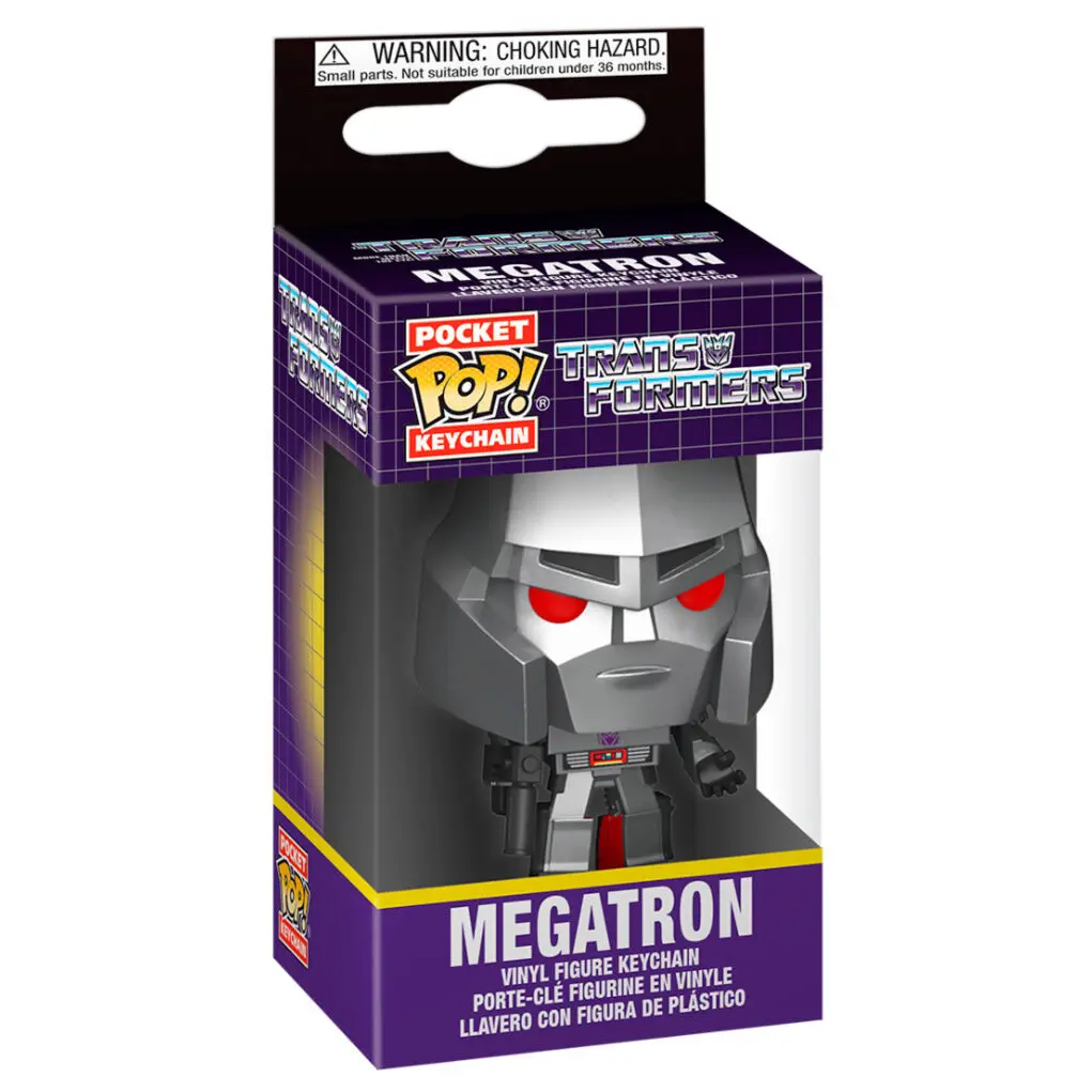 Funko Pocket POP kulcstartó Transformers Megatron termékfotó