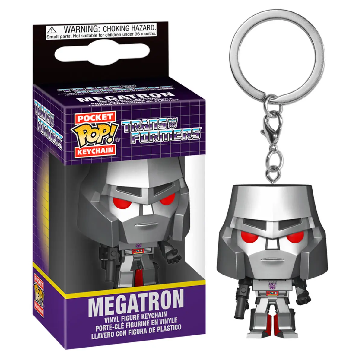 Funko Pocket POP kulcstartó Transformers Megatron termékfotó